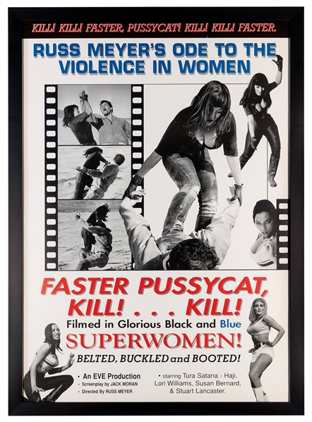  Faster Pussycat, Kill! Kill! Eve Productions, R-ca. 2000. O...