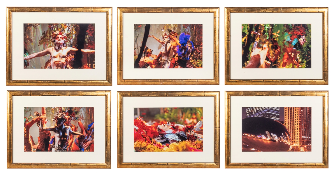  WACHOWSKI, Lilly (b. 1967). A Group of 6 Framed Photographs...