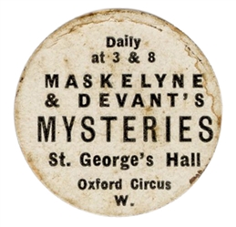  MASKELYNE & DEVANT. Maskelyne & Devant’s Mysteries Paper Ad...
