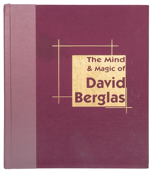  BRITLAND, David. The Mind & Magic of David Berglas. Burbank...