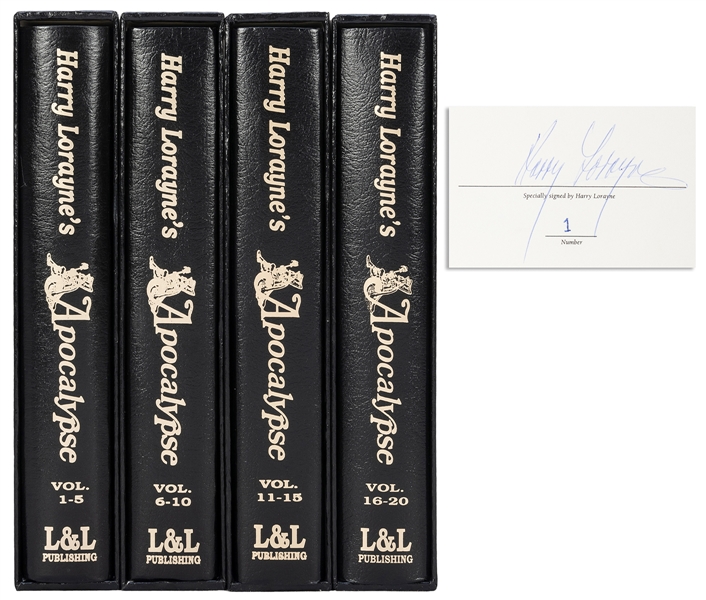  LORAYNE, Harry. Apocalypse. Tahoma: L&L, 2000. Deluxe editi...