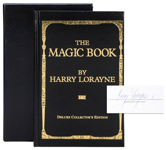  LORAYNE, Harry. The Magic Book. Tahoma: L&L Publishing, 197...