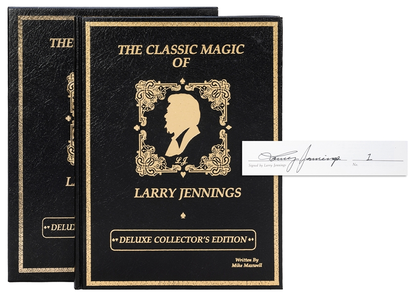  MAXWELL, Mike. The Classic Magic of Larry Jennings. Tahoma:...