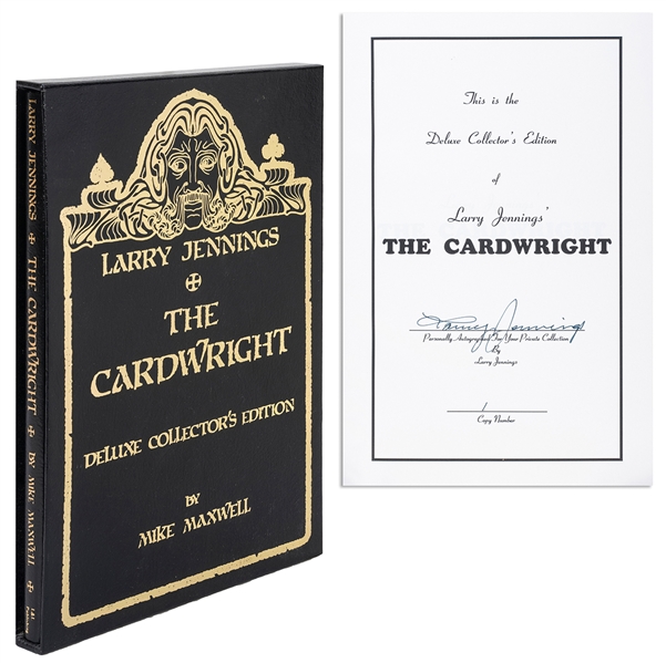  MAXWELL, Mike. Larry Jennings. The Cardwright. Tahoma: L & ...