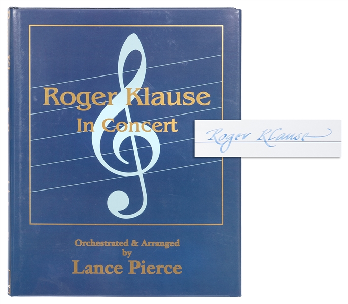  PIERCE, Lance. Roger Klause in Concert. Tahoma, L&L Publish...