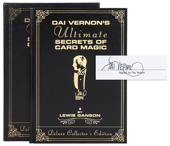  [VERNON] GANSON, Lewis. Dai Vernon’s Ultimate Secrets of Ca...