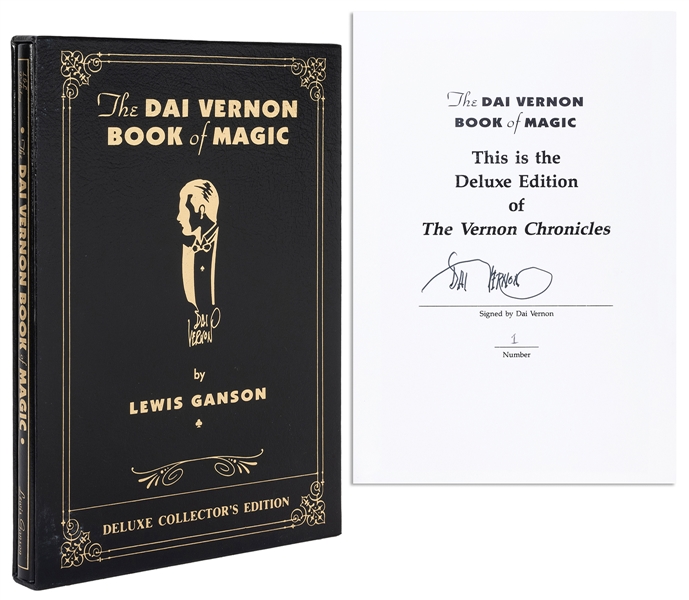  [VERNON] Ganson, Lewis. The Dai Vernon Book of Magic. Tahom...