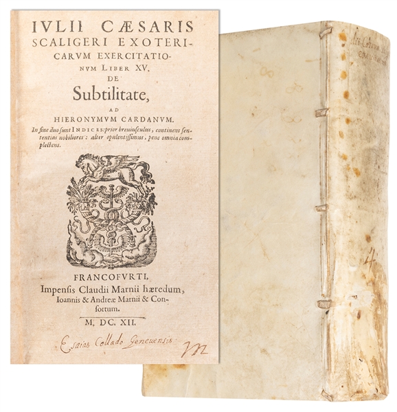  SCALIGER, Julius Caesar (1484-1558). Exotericarum Exercitat...