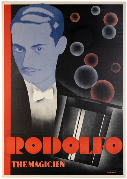  RODOLFO. Rodolfo the Magician. [Budapest]: Herczog, ca. 193...