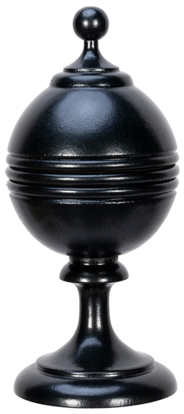  Ball Vase. Pennsylvania: Majic Brand Woodturning (Angelo Ia...