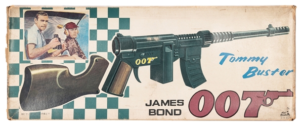  James Bond 007 “Tommy Buster” Repeating Cap Rifle in Origin...