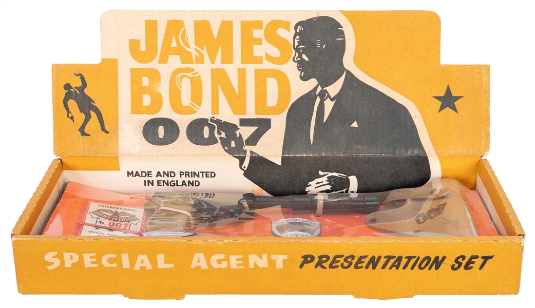 James Bond 007 Special Agent Presentation Set. Japan: Lone ...
