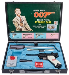  James Bond 007 KKS Luger Pistol Attaché Case. Japan: KKS, c...