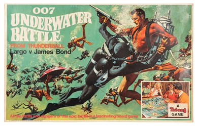  James Bond 007 Underwater Battle from Thunderball Largo v. ...