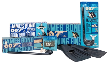  James Bond Collection of Voit Swimming, Snorkeling, and Fit...
