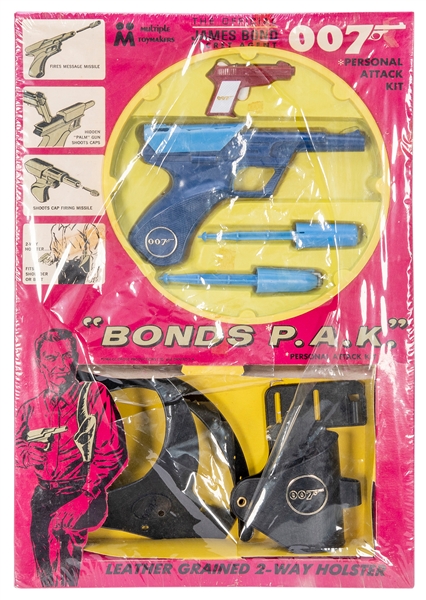  James Bond Official P.A.K. (Personal Attack Kit.). Bronx, N...