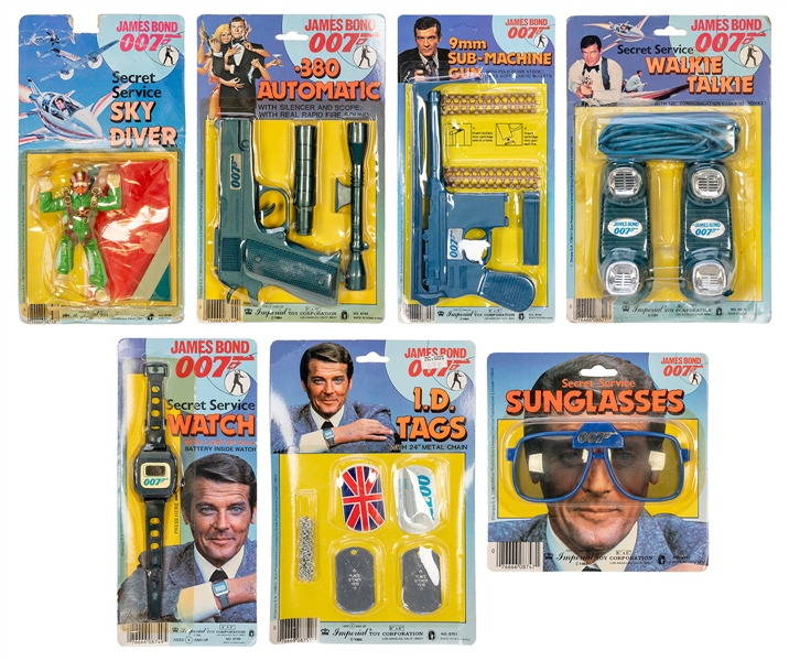  James Bond 007 Roger Moore Imperial Toy Corp. (Hong Kong) L...