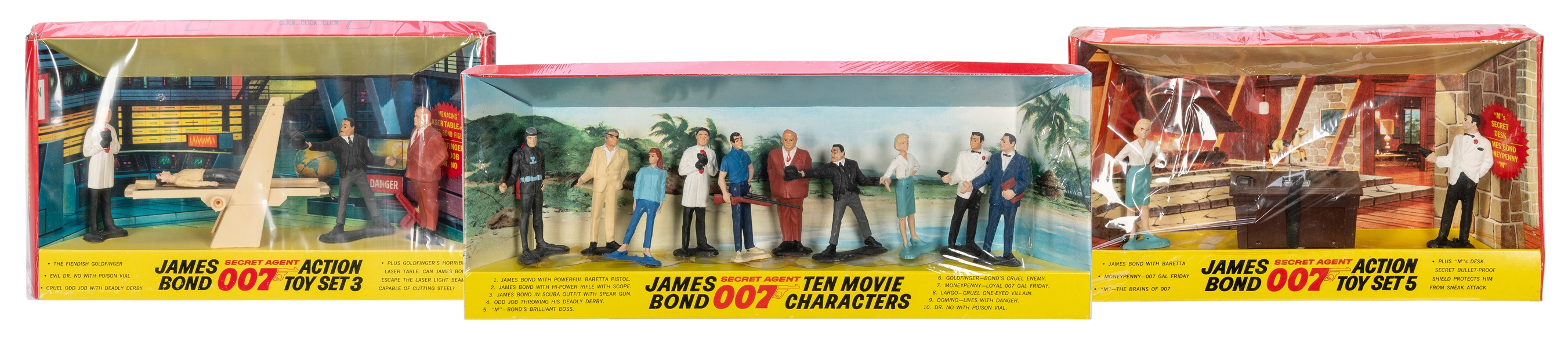  James Bond 007 A.C. Gilbert Action Toys and Sets (7). A.C. ...