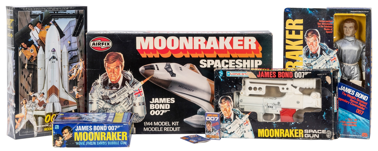  [MOONRAKER]. Collection of James Bond 007 Moonraker Items. ...