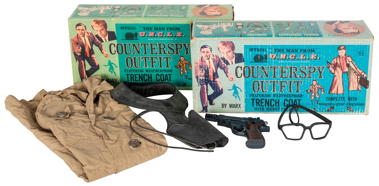  The Man from U.N.C.L.E. Counterspy Outfit in Original Boxes...