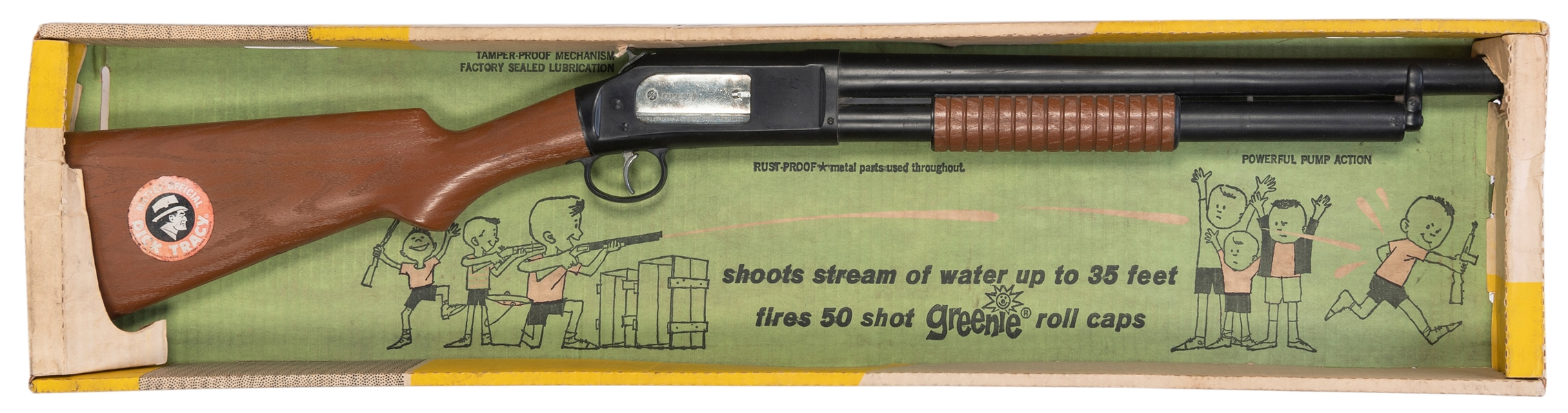  Mattel Dick Tracy Power-Jet Squad Gun (Rifle). Mattel, 1962...