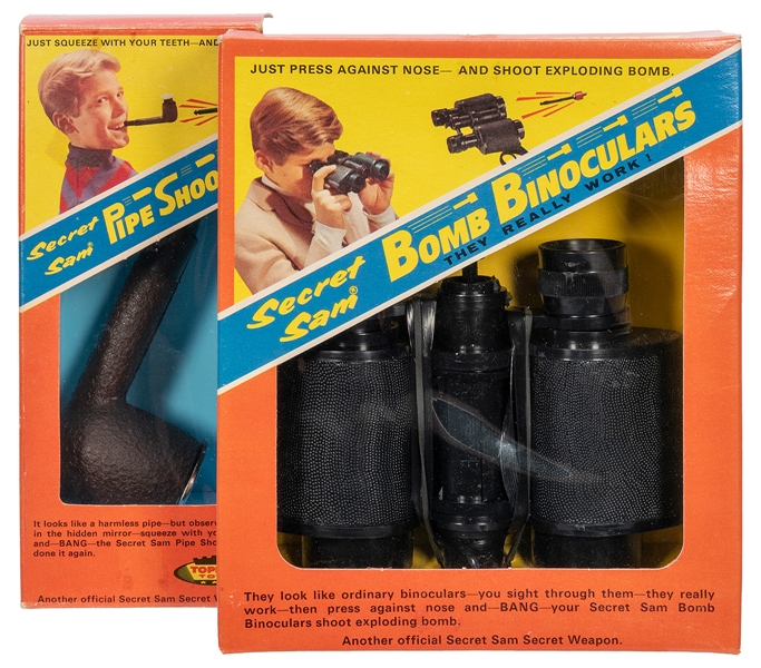  Topper Secret Sam Bomb Binoculars and Pipe Shooter. Topper ...