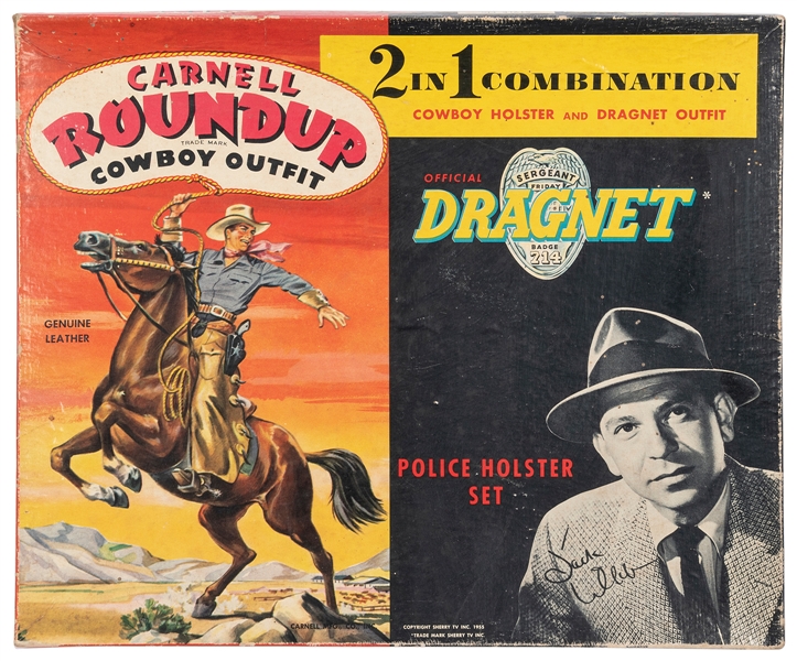  Dragnet / Carnell Roundup 2 in 1 Combination Detective / Co...