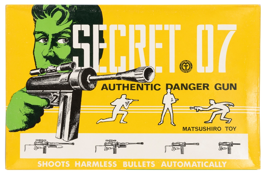  Matsushiro Secret 07 Authentic Danger Gun in Original Box. ...