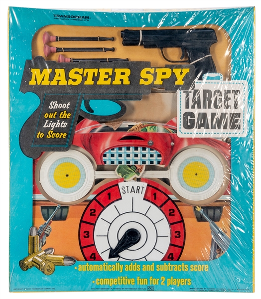  Transogram Master Spy Target Game. New York: Transogram, 19...
