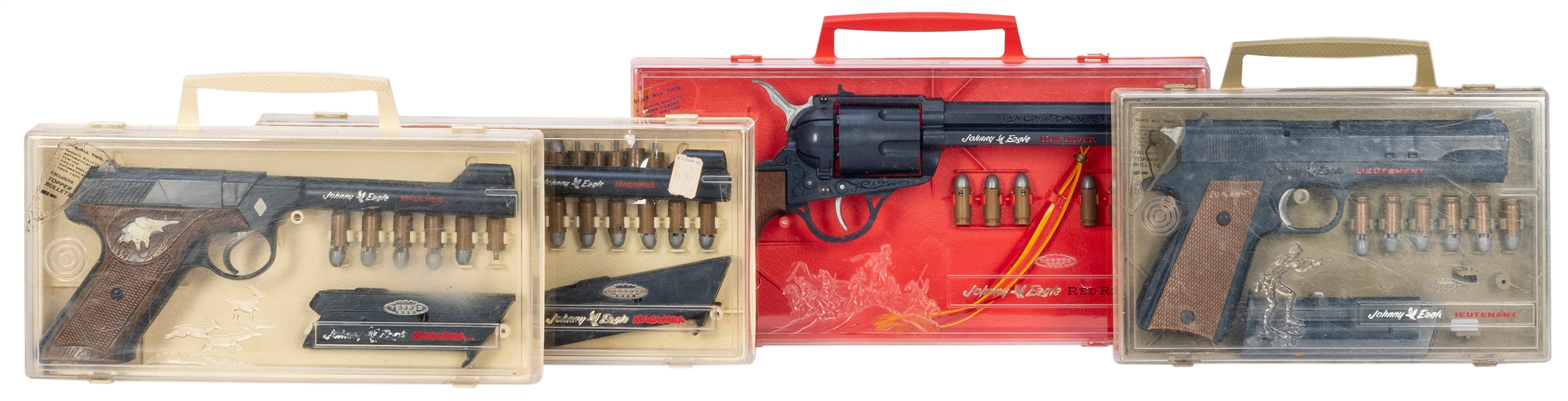  Johnny Eagle Magumba / Red River Toy Gun Collection (6). In...