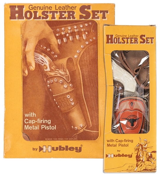  Two Hubley Holster and Cap-Firing Pistol Sets. Hubley Mfg. ...
