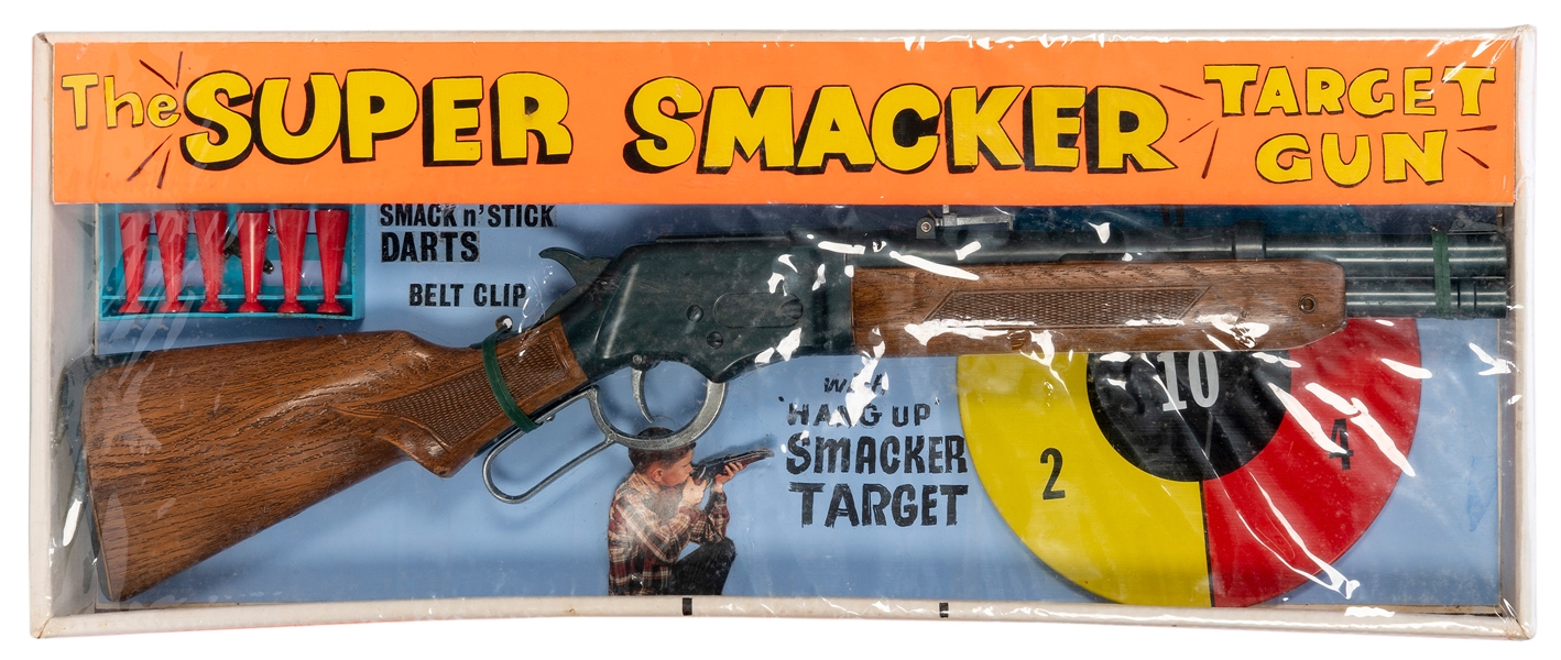  Marx Super Smacker Target Gun. [Marx Toys, 1972]. Toy rifle...