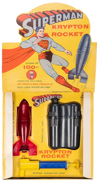  Superman Krypton Water Rocket Propulsion Toy (Red). Linden,...