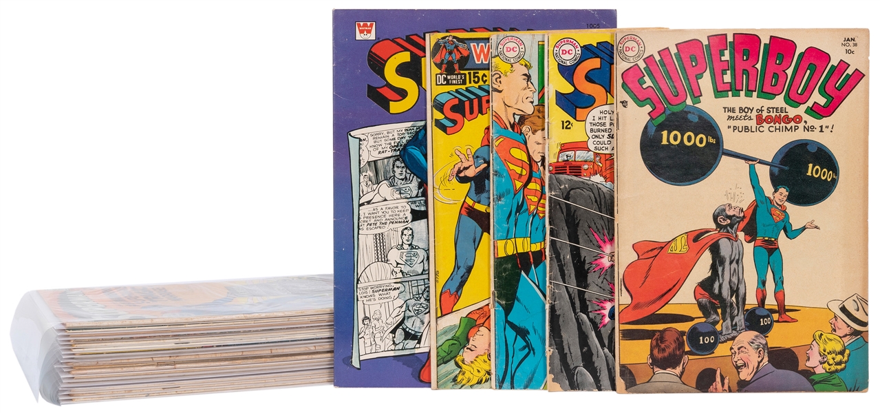  Group of Superman and Related Comics and Treasuries. Lot in...