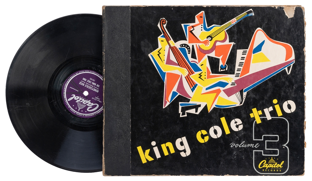  [COLE, Nat King (1919-1965)]. King Cole Trio Vol. 3 Album S...