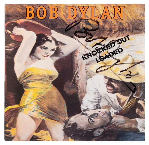  DYLAN, Bob (b. 1941). Knocked Out Loaded Promotional LP Jac...