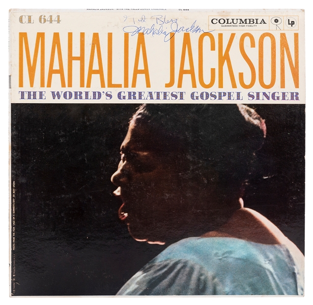  JACKSON, Mahalia (1911-1972). The World’s Greatest Gospel S...