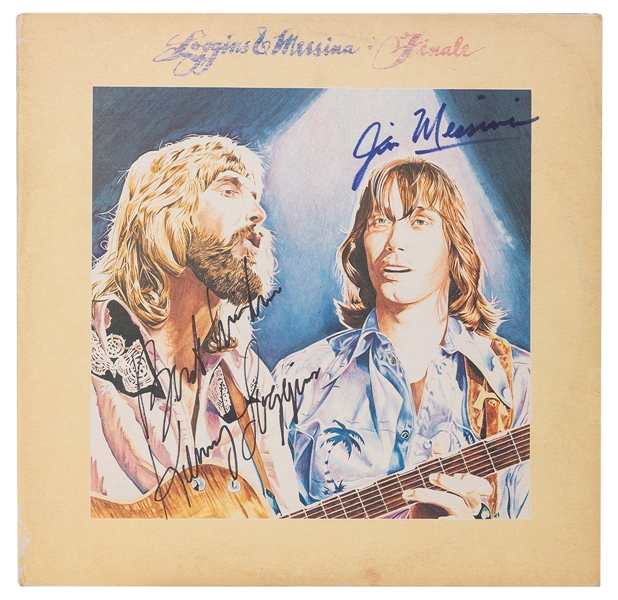  LOGGINS AND MESSINA. Finale LP Signed by Kenny Loggins and ...