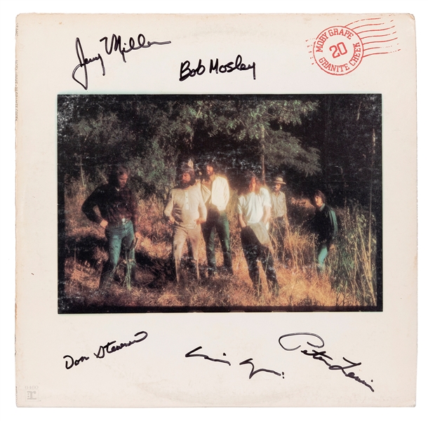  MOBY GRAPE. 20 Granite Creek LP Signed by Moby Grape. Burba...