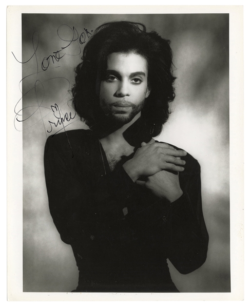  [PRINCE (1958-2016)]. Publicity Still Inscribed by Prince. ...