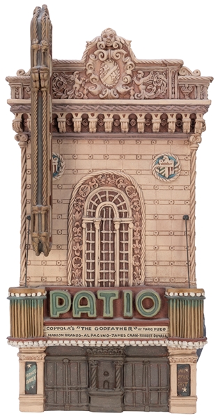  JACOBSEN, Zani (American, 20th century). Patio Theatre. Cer...