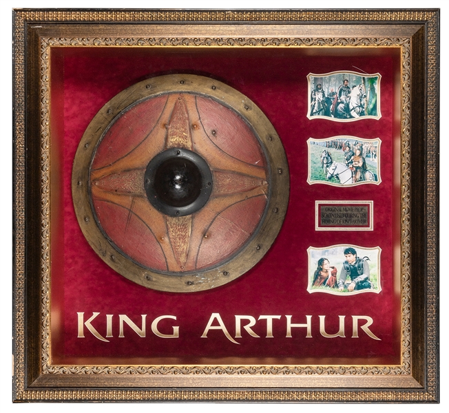  King Arthur Original Prop Shield Display. 2004. Original re...