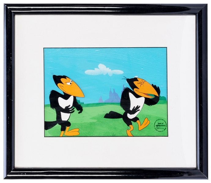  Two Crows Animation Cel. 1980s. Animation Art Ltd. Buffalo ...