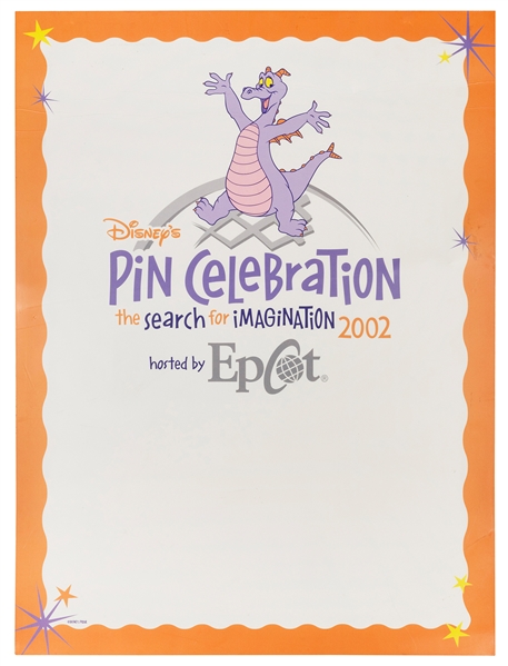  Walt Disney World Pin Celebration Sign. 2002. Original sign...