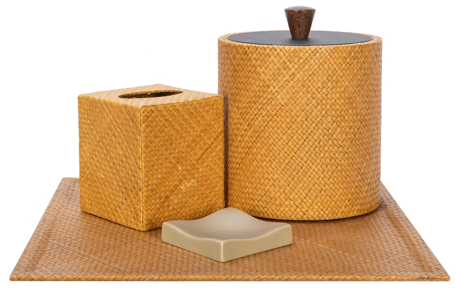  Group of 5 Guest Room Items from the Polynesian Resort at W...