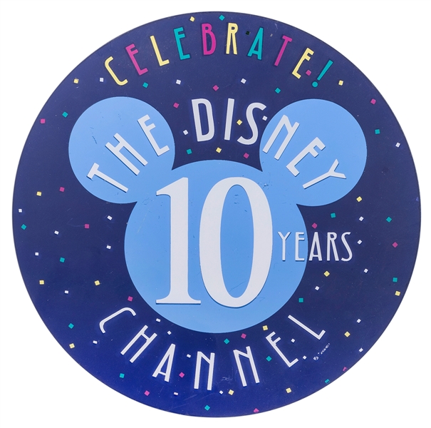  Celebrate! Disney Channel 10 Year Anniversary Prototype Lam...
