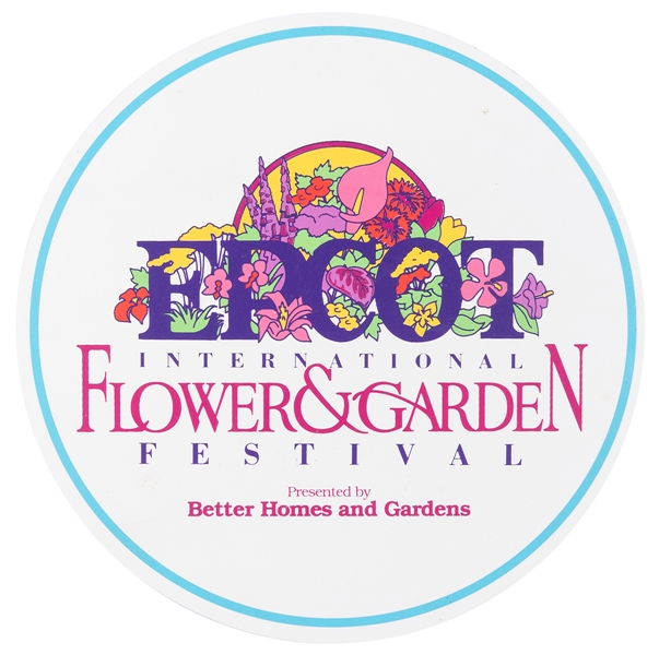  Walt Disney World Epcot International Flower & Garden Festi...