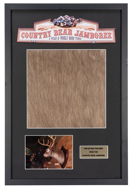  Max the Deer Fur Section from the Country Bear Jamboree Att...