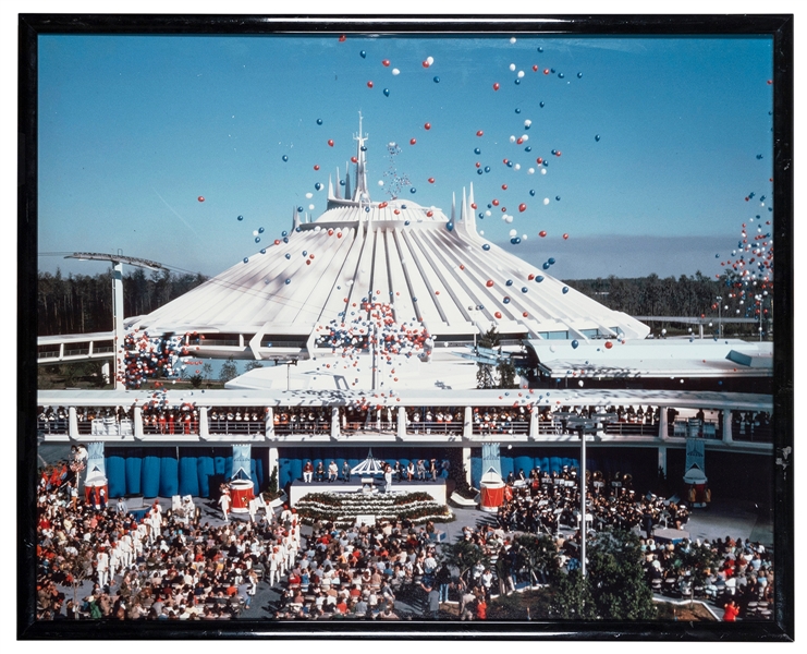  Walt Disney World Space Mountain Opening Celebration Photog...