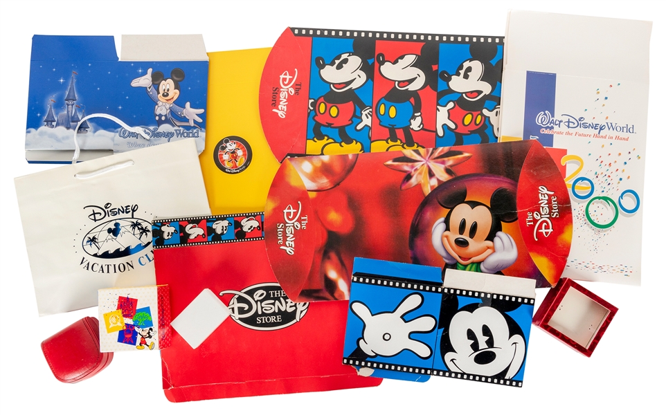  Large Group of Disney Store Boxes. Approximately 50 boxes f...
